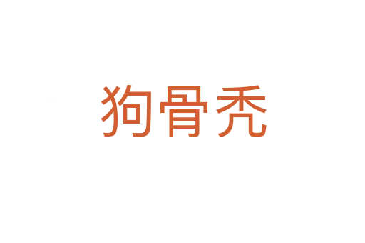 狗骨秃